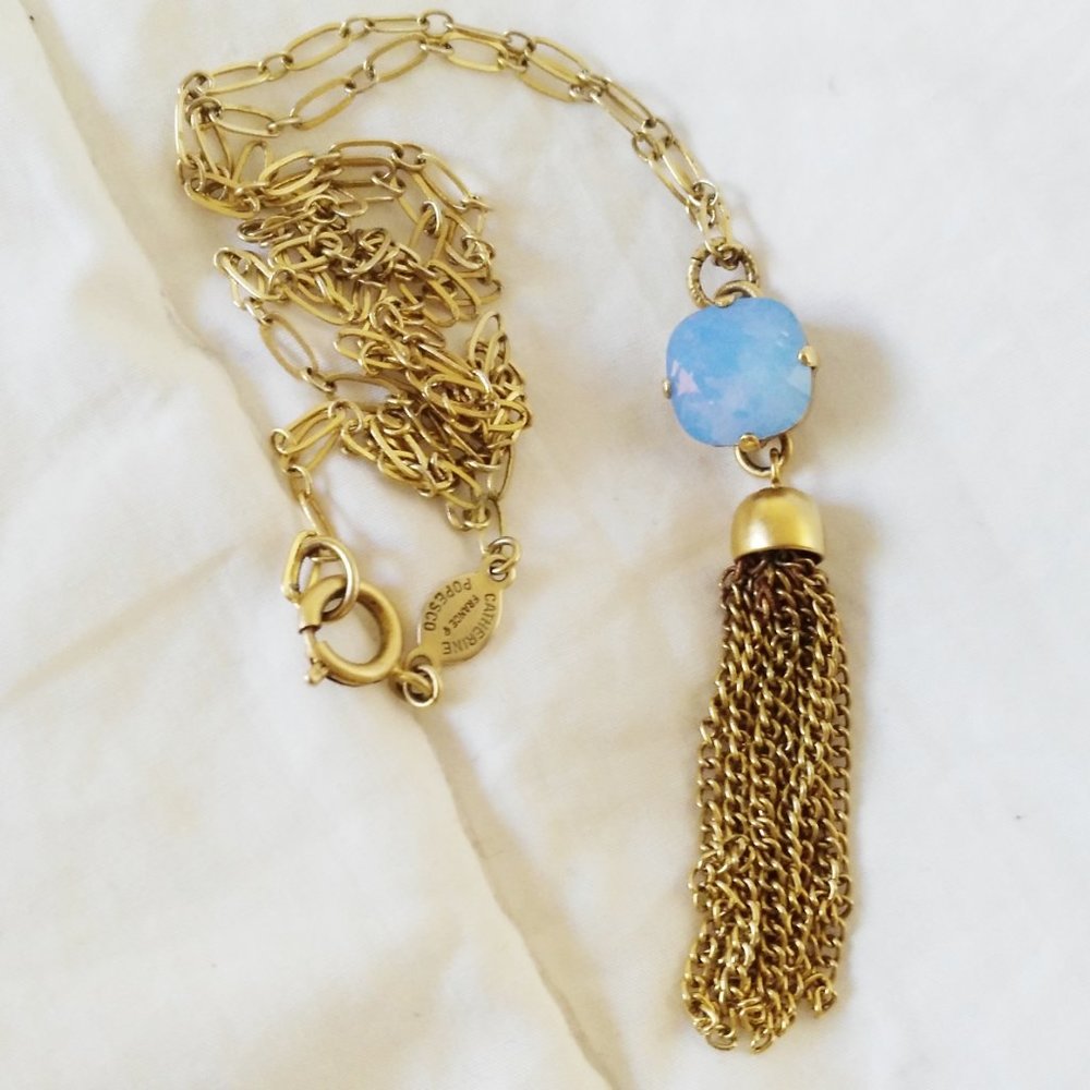 Swarovski Crystal & 14K Gold Plated Necklace